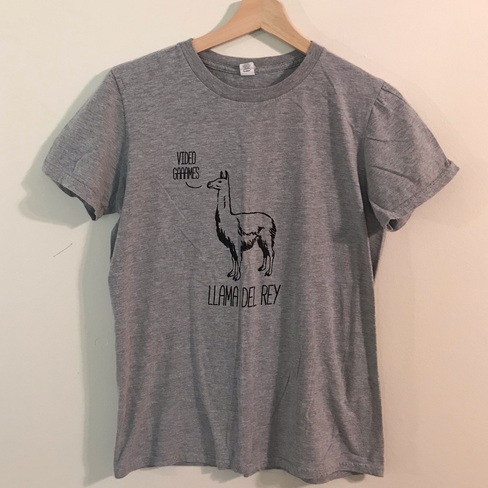 Llama Del Rey T Shirt